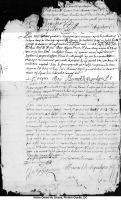 Acte de mariage - 1704 Acte de mariage - 1704