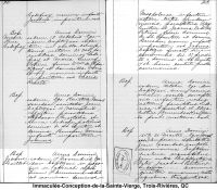 Acte de baptême Acte de baptême