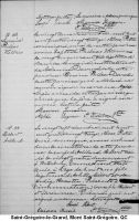 Acte de sépulture Acte de sépulture