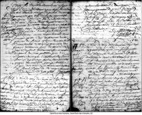 Acte de mariage - 1752 Acte de mariage - 1752