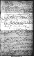 Acte de mariage - 1688