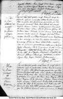 Acte de mariage - 1792 Acte de mariage - 1792