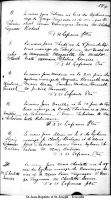 Acte de baptême