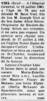 Avis de décès Avis de décès